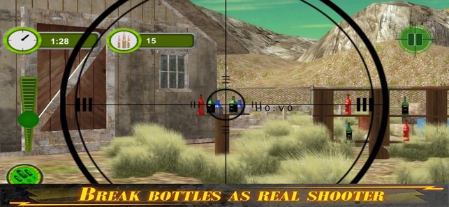 Sniper Bottles Game 3D(圖3)-速報App