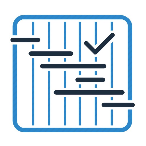 Project Gantt Charts Schedule icon