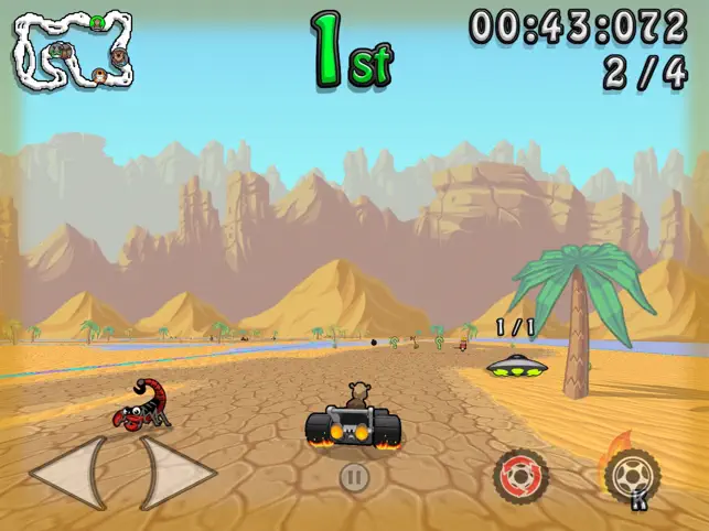 Bild 3 Wacky Wheels HD Kart Racing iphone