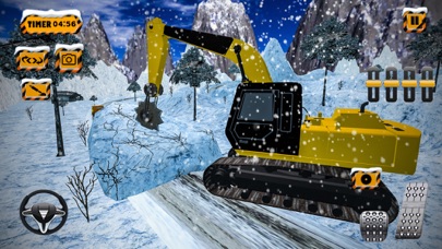 Snow Plow Truck Driver Game screenshot 3