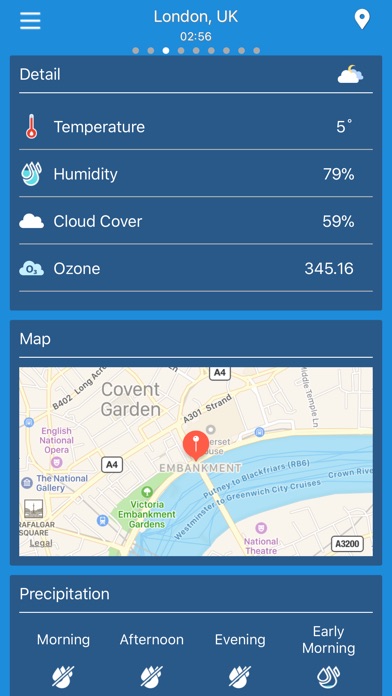 Weather forecast - radar & map screenshot 2