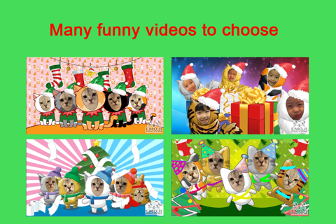 Videomoji Christmas Cats screenshot 3