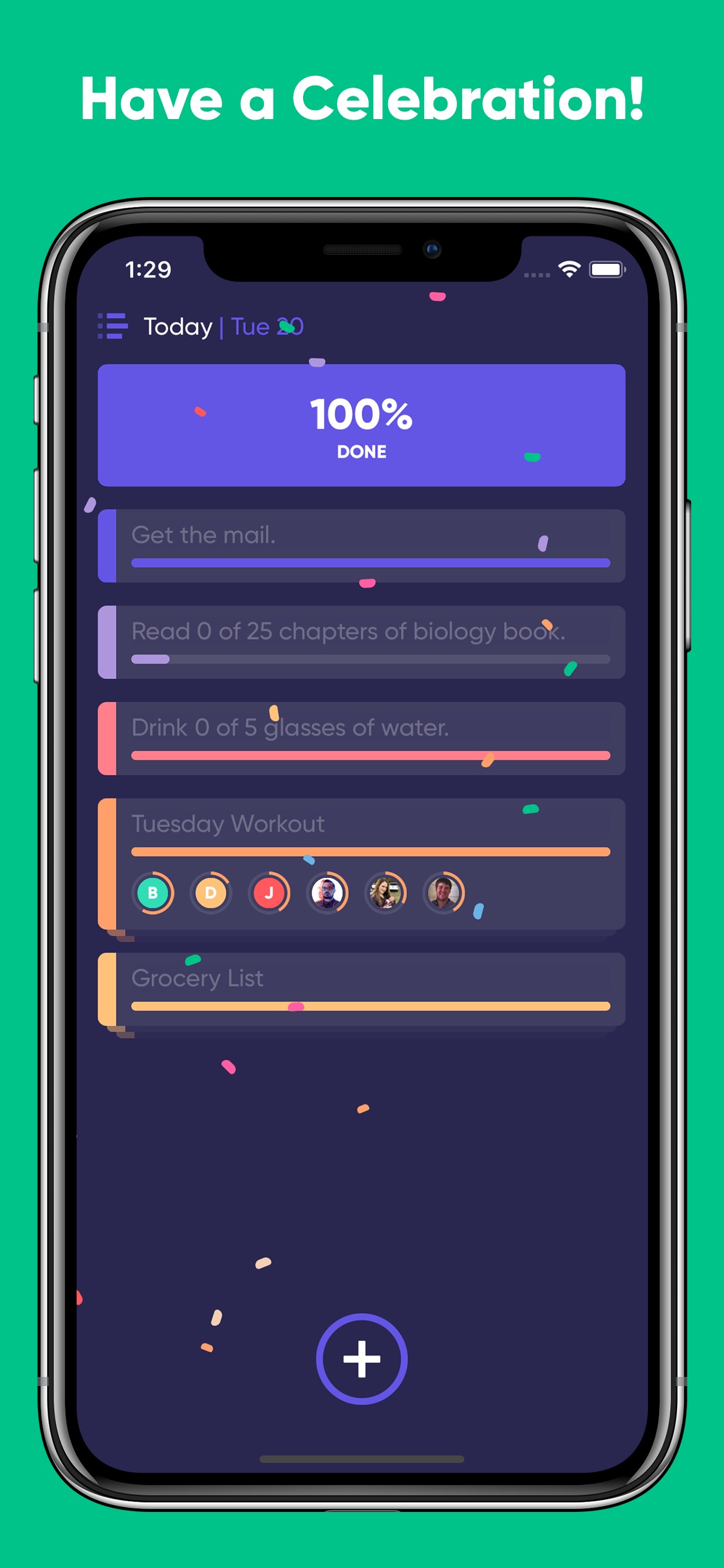 Screenshot do app Taskful: The Smart To-Do List