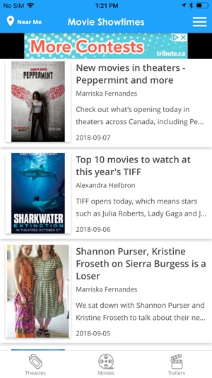 Tribute: Movie Showtimes(圖6)-速報App