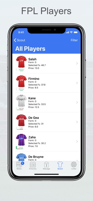 Fantasy Football Manager, Lite(圖7)-速報App