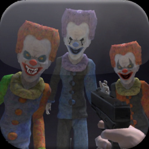 Killer Clown Shooter Icon