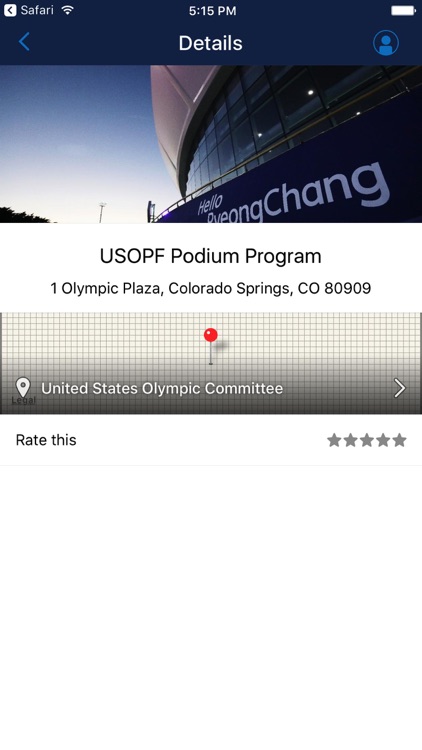 USOPF Games Hospitality Guide