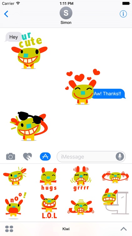 Kiwi Stickers