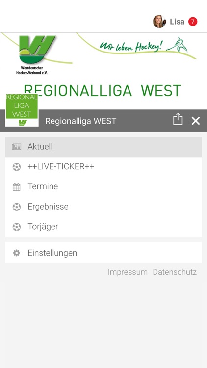 Regionalliga WEST APP