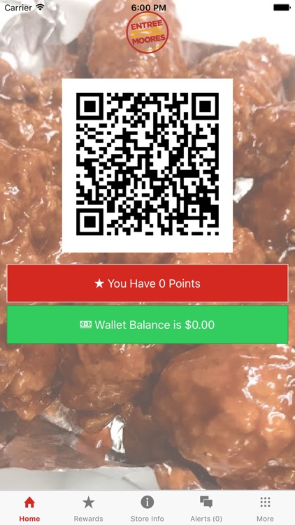 Entree Moores Rewards