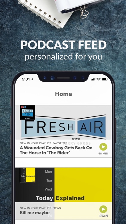 Stitcher for Podcasts