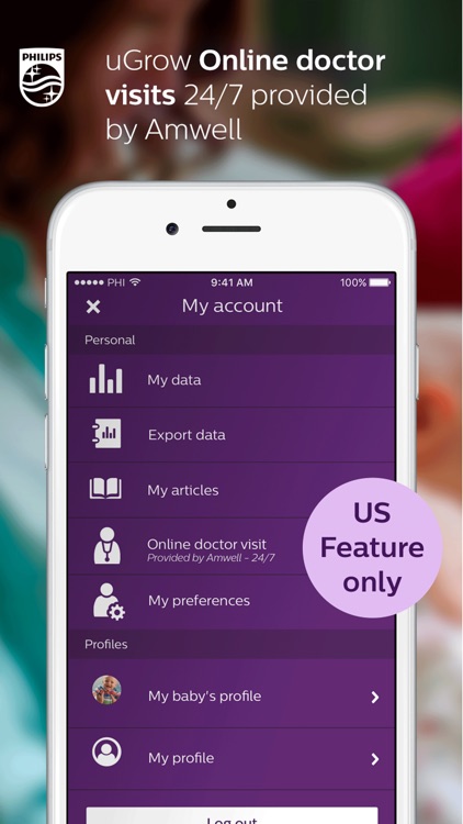 uGrow baby development tracker