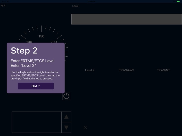 ERTMS DMI Familiarisation Tool