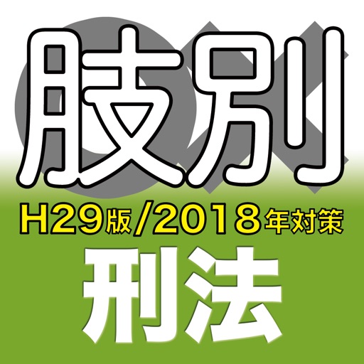 辰已の肢別本 H29版(2018年対策) 刑法