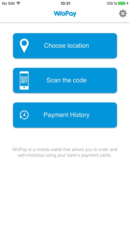 WioPay - mobile wallet