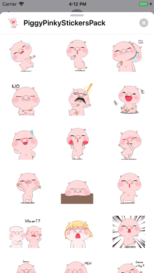 Piggy Pinky Stickers Pack(圖2)-速報App