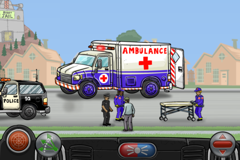 Police Truck - náhled