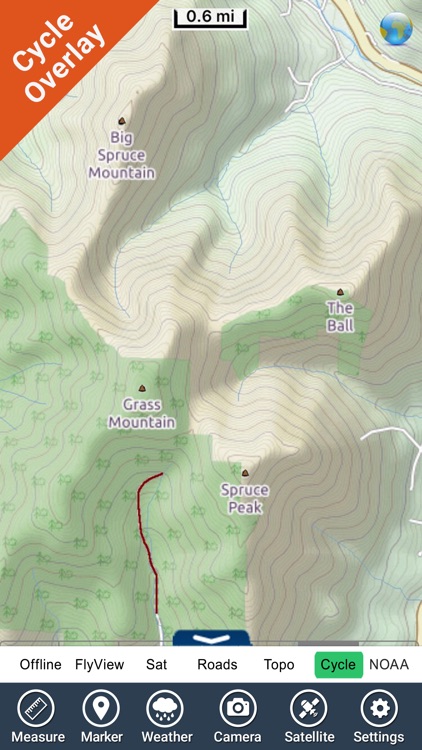 Green Mountain National Forest - GPS Map Navigator screenshot-3