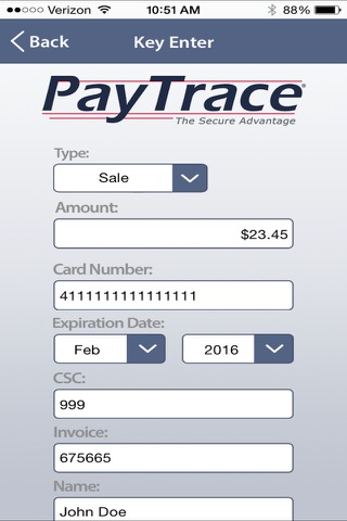 PayTrace Go screenshot 2