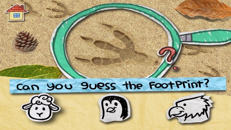 Guess The Footprint - Educational Games For Kids