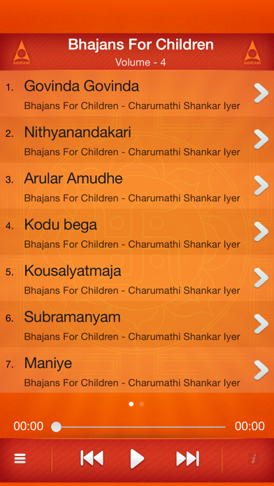 How to cancel & delete Bhajans For Kids Vol04 from iphone & ipad 1