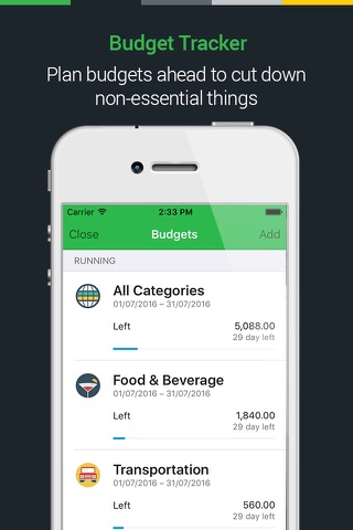 Money Lover: Expense Tracker - náhled