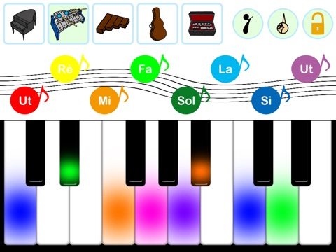 Touch Piano 5 for iPad screenshot 2