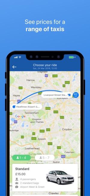 Rideways: Easy Airport Taxis(圖2)-速報App