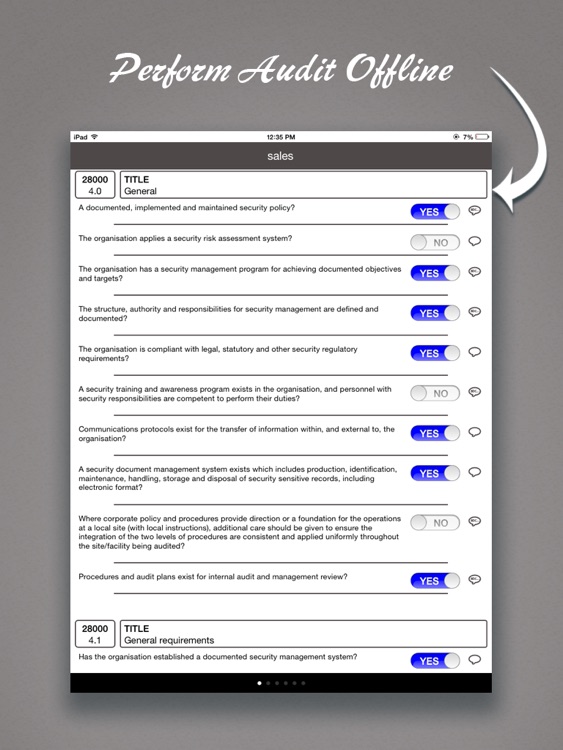 ISO 28000  Audit screenshot-4