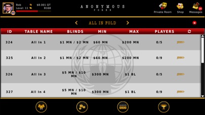 Anonymous Poker screenshot 3