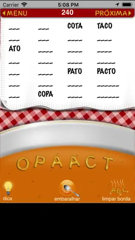 Game screenshot Sopa de Letrinhas hack