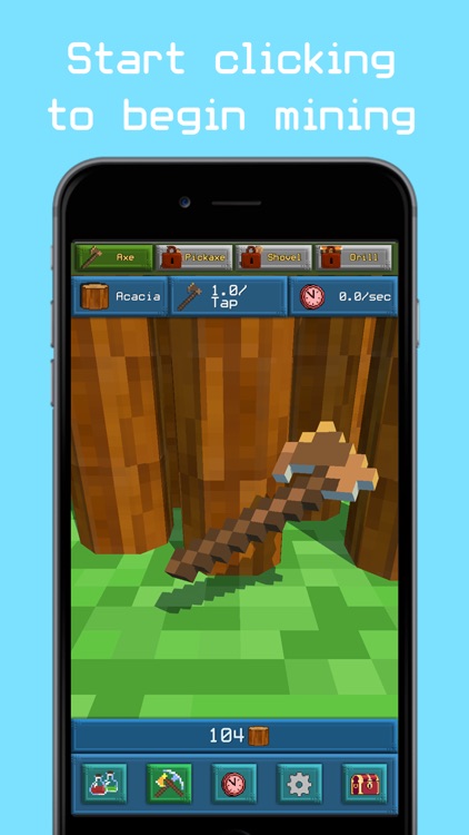 Craft Picker Idle Clicker Sim