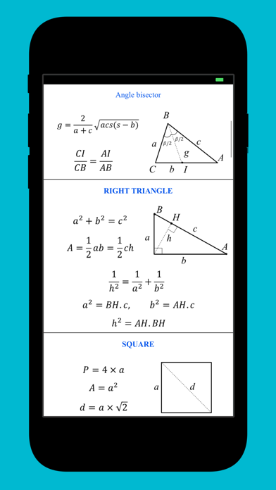 ALL Maths Formulas Guide screenshot 2