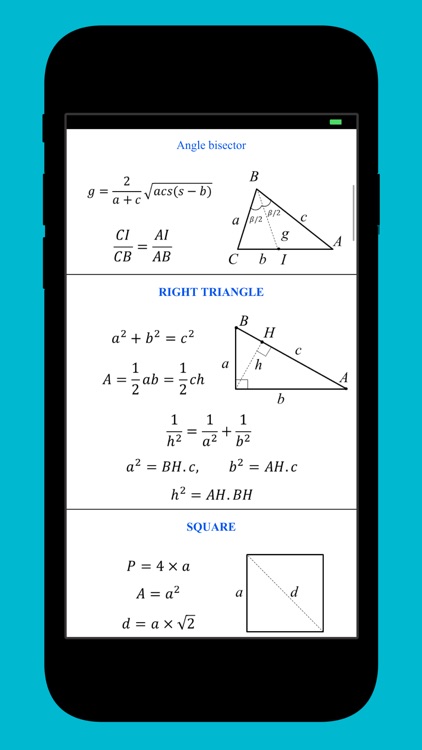 ALL Maths Formulas Guide