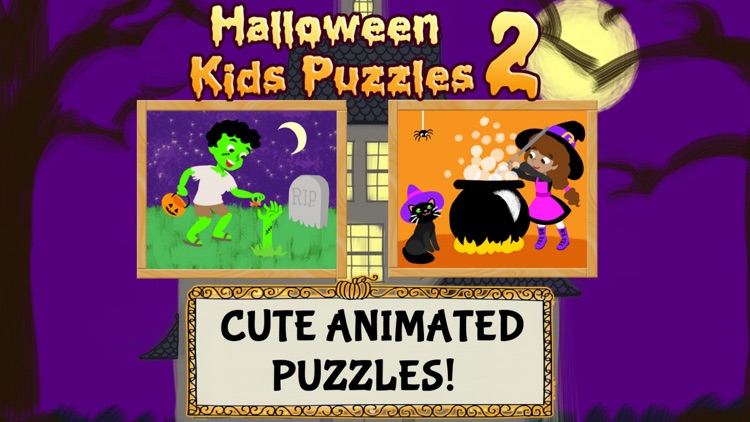 Halloween Kids Puzzles 2: Gold