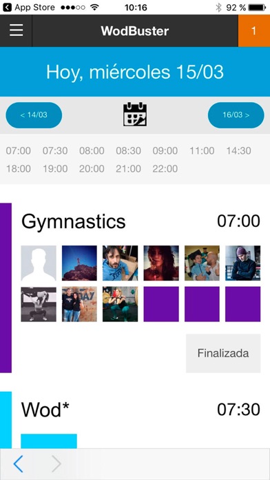Gimnasio Training Time screenshot 2