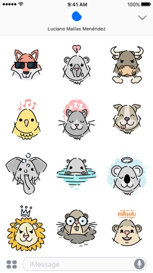 Little Animals Stickers(圖2)-速報App