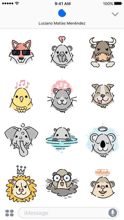 Little Animals Stickers