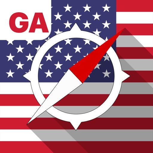 Georgia, US Offline Navigation icon