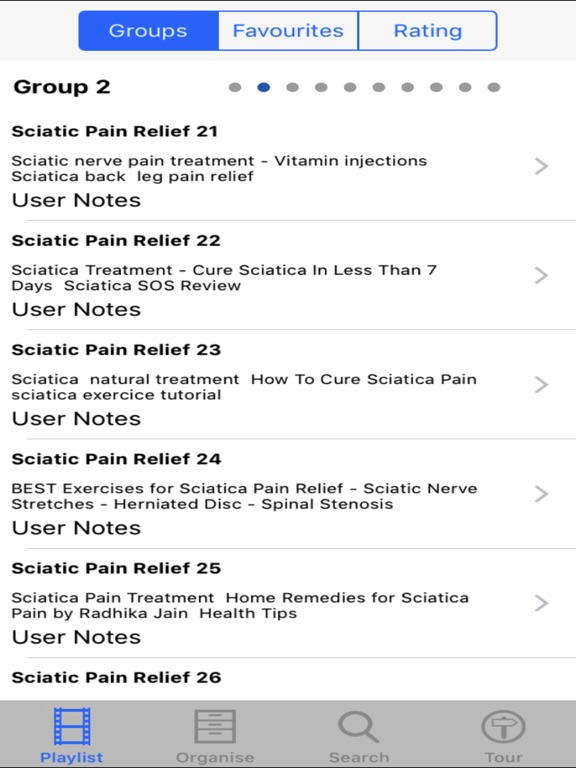 Screenshot #5 pour Sciatic Pain Relief