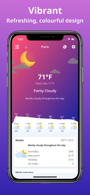 Cloudy - Weather Forecast(圖2)-速報App