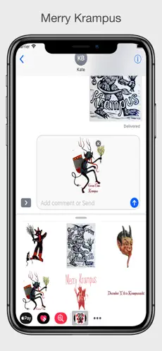 Captura de Pantalla 1 Merry-Krampus iphone