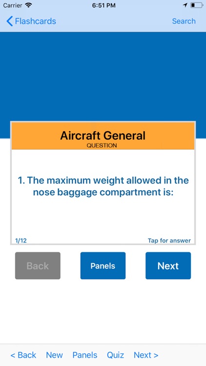 Citation Mustang Study App