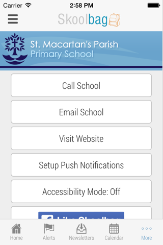 St Macartan's Parish Primary School‏ - Skoolbag screenshot 4