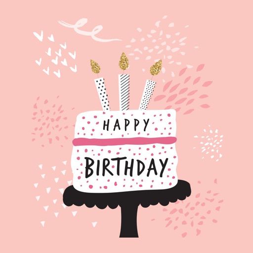 Animated Birthday Card Wishes iOS App