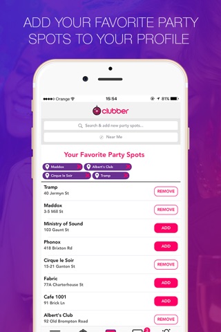 Clubber - Meet & Party screenshot 2