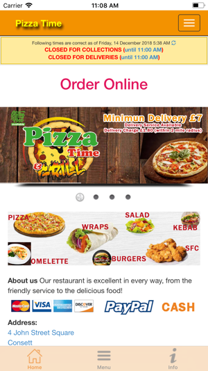 Pizza Time Consett(圖1)-速報App