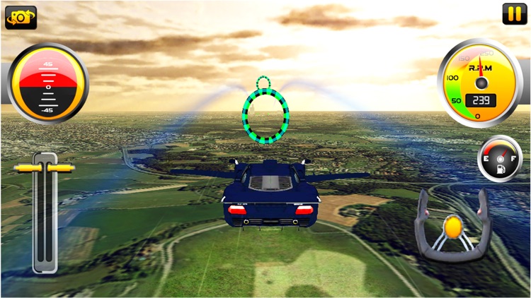 Xtreme Flying Car Craft HD screenshot-4