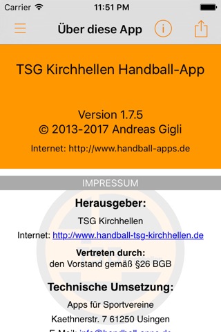 TSG Kirchhellen Handball screenshot 4