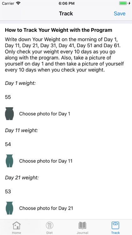 Transformation Diet screenshot-4